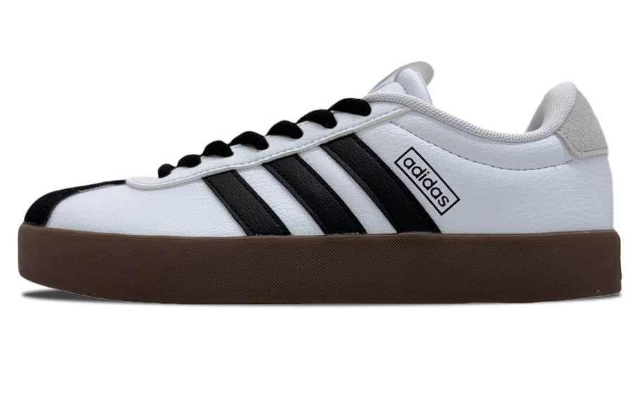 Adidas Adidas VL COURT 3.0 Cushioning Abrasion Resistant Cushioning, Wear Resistant Low top Skateboard Shoes Women's White