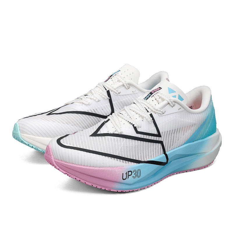 PEAK Taichi UP303.0 Low top Casual Running Shoes Men's White Purple Blue