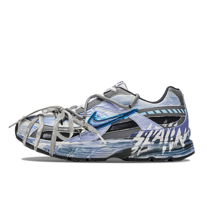 Nike Nike Initiator Abrasion Resistant Low top Running Shoes Unisex Blue Gray