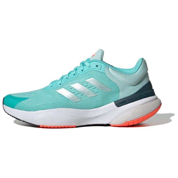 Adidas Adidas Response Super 3.0 Slip Resistant Abrasion Resistant Low top Running Shoes Women's Blue White