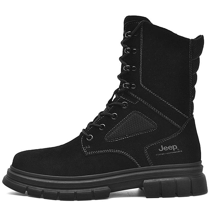 Jeep Comfortable And Versatile, Fleece Lined Thermal, Slip Resistant And Abrasion Resistant Crew Outdoor Boots