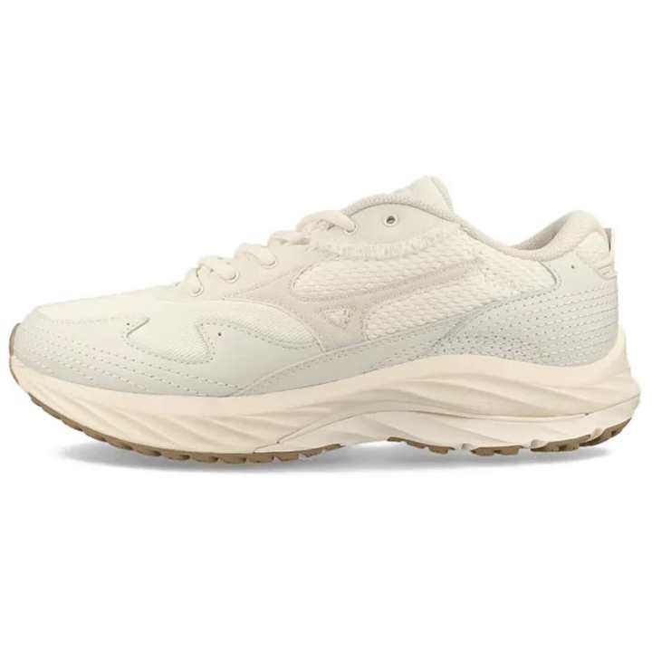 Mizuno Mizuno Wave Rider 10 Slip Resistant Abrasion Resistant Low top Running Shoes Unisex Ecru