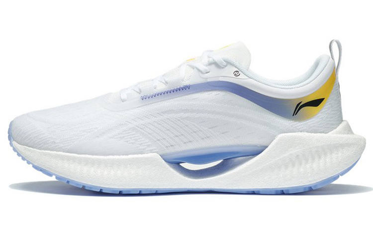 Li-Ning Li Ning Super Light 19 Textile, TPU Cushioning Slip Resistant Abrasion Resistant Reflective Low top Running Shoes