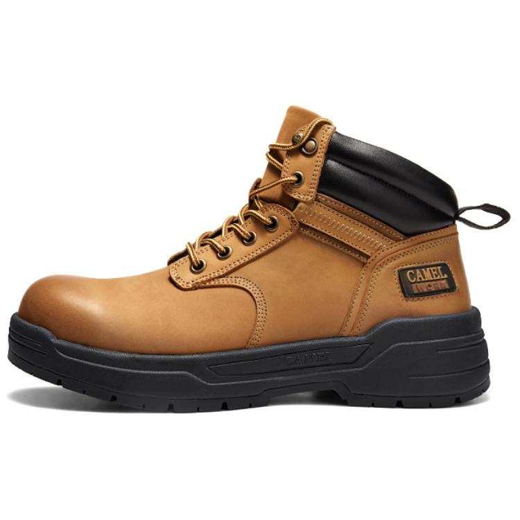 CAMEL CAMEL Abrasion Resistant Slip Resistant Short Outdoor Boots Men's