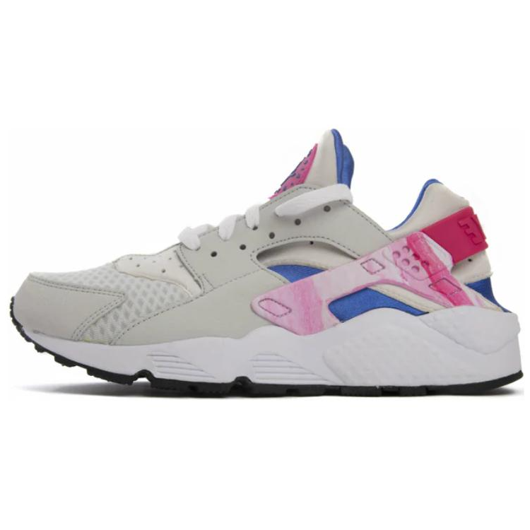 Nike Nike Air Huarache Slip Resistant Abrasion Resistant Low top Running Shoes Women's Light Gray