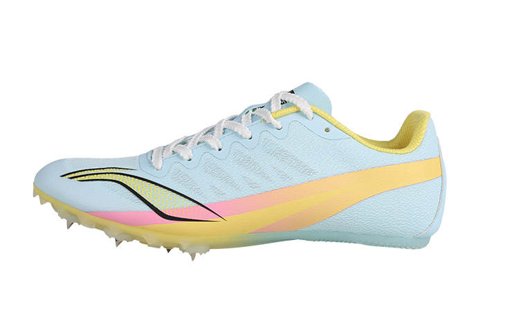 Li-Ning Li Ning Blade Pro Fabric Cushioning Abrasion Resistant Lightweight Low top Sprint Running Shoes Unisex Cotton Candy