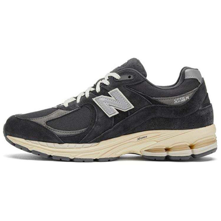 New Balance New Balance NB 2002R Leather, Textile Low top Casual City Commuting Running Shoes Unisex Gray Carbon