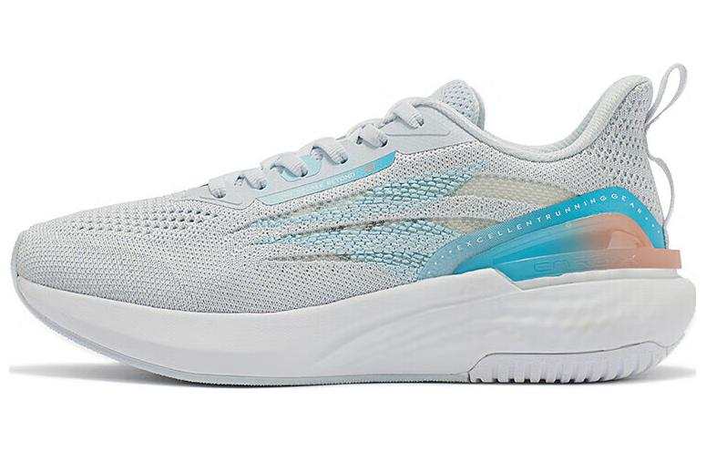 361° Slip Resistant, Abrasion Resistant, Breathable Low top Running Shoes Women's White Blue