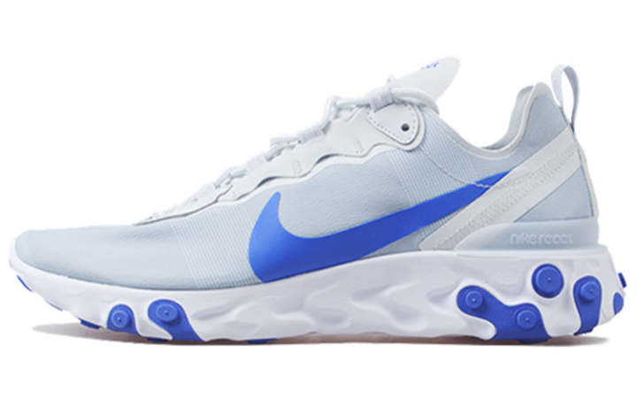 Nike Nike React Element 55 Pure Platinum Racer Blue