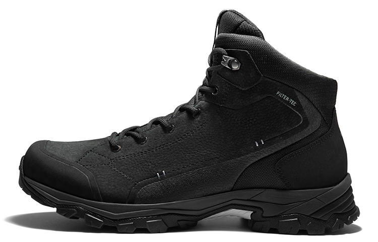 KAILAS Taihang FLT Collection Abrasion Resistant Breathable Slip Resistant Mid top Outdoor Shoes Men's Ink Black