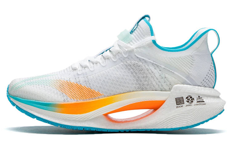 Li-Ning Li Ning Shadow Essential Textile, Synthetic Leather Cushioning Slip Resistant Abrasion Resistant Low top Running Shoes