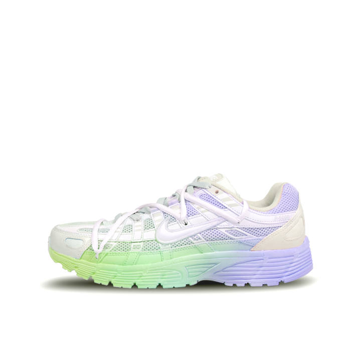Nike Nike P 6000 Cushioning Slip Resistant Low top Running Shoes Unisex Light Green