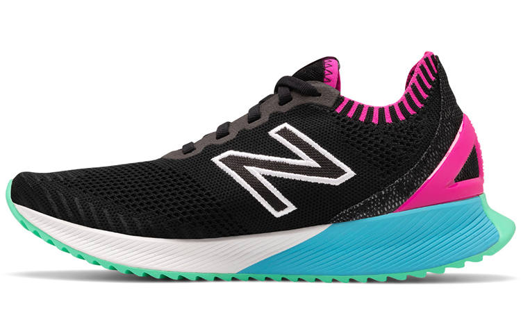 New Balance New Balance NB FuelCell Echo Abrasion Resistant Breathable Low top Running Shoes Women's Black Blue Pink B Width