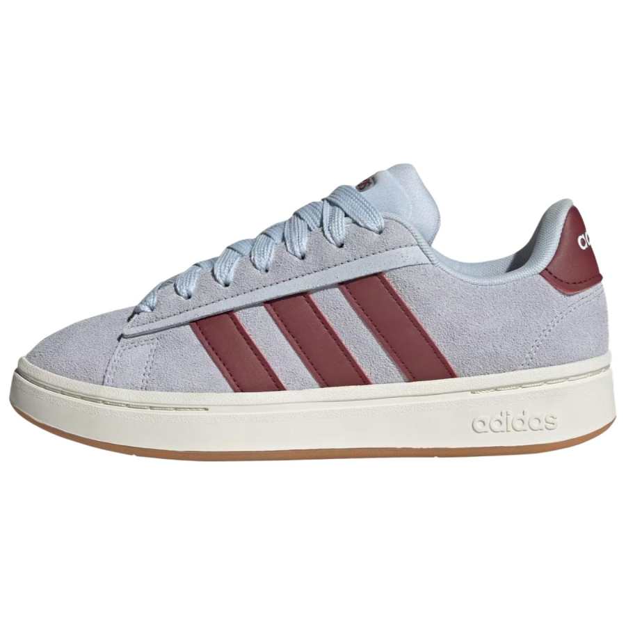 Adidas Adidas GRAND COURT ALPHA Low top Skateboard Shoes Women's Gray Blue