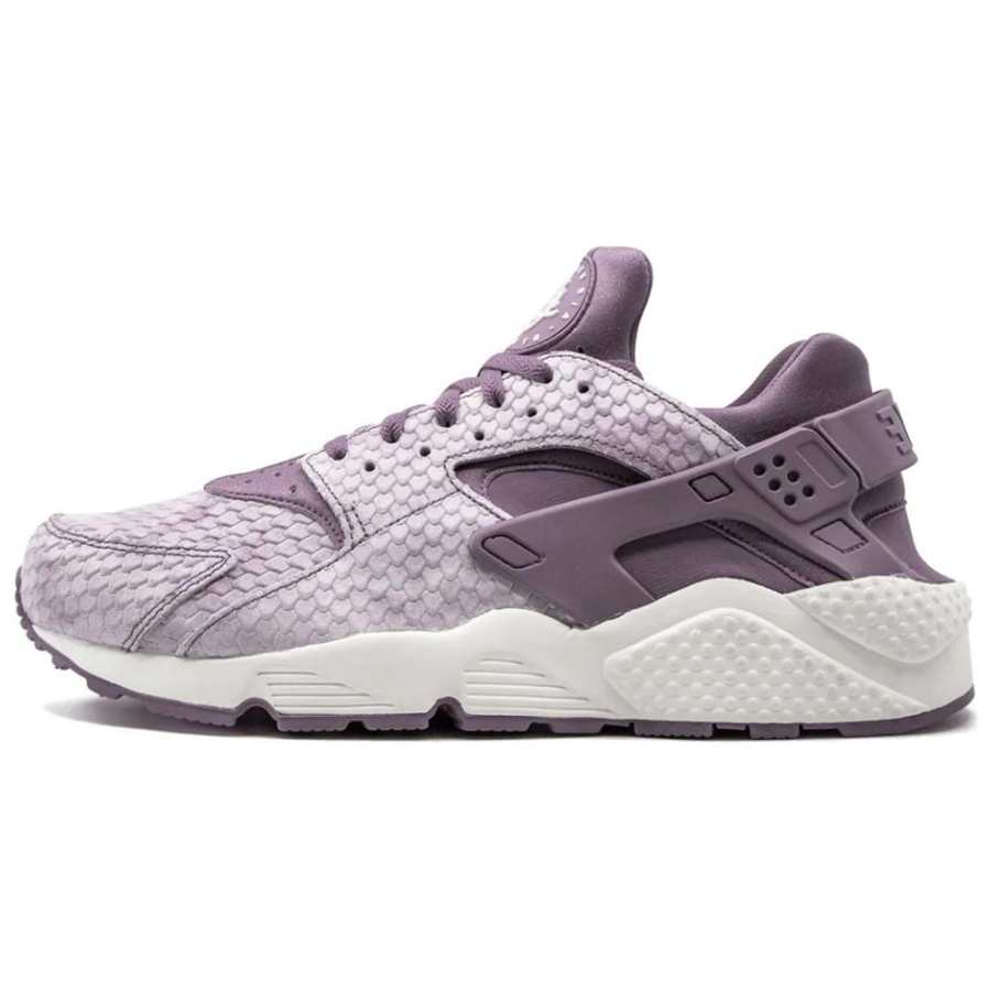Nike Nike Air Huarache Run Soft And Comfortable Slip Resistant Abrasion Resistant Low top Running Shoes Women's Purple