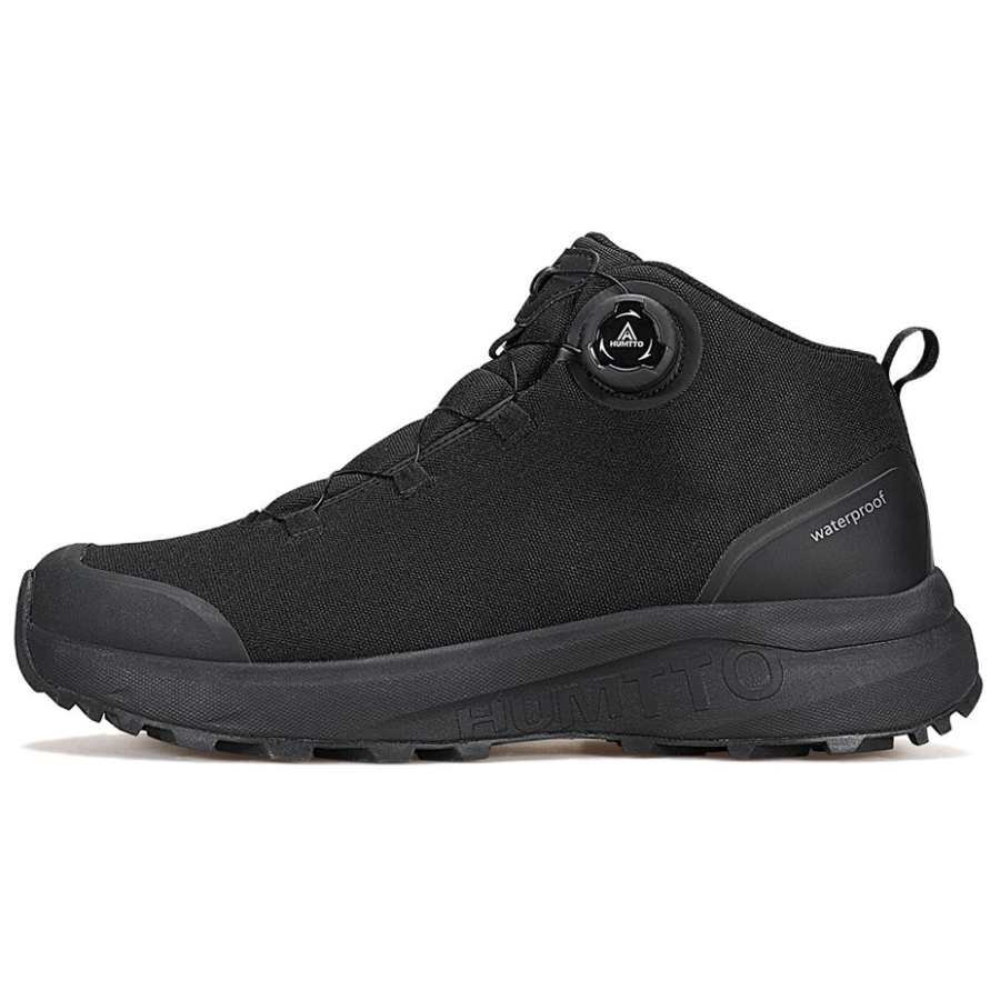HUMTTO Cushioning Abrasion Resistant Support Cushioning Abrasion Resistant Support High top Outdoor Shoes Men's Black