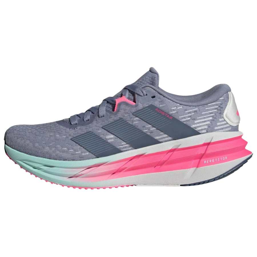 Adidas Adidas Adistar 4 Cushioning Support Lightweight Cushioning Support Lightweight Casual Running Shoes Women's Gray