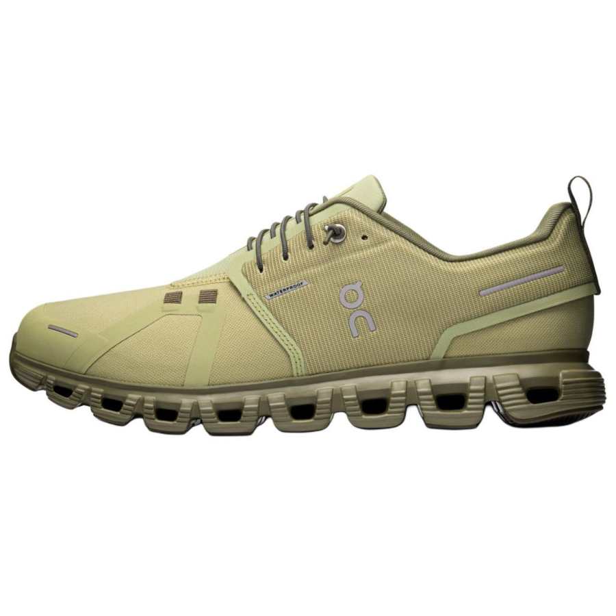 On Cloud 6 Slip Resistant Abrasion Resistant Low top Running Shoes Men's Yellow Green