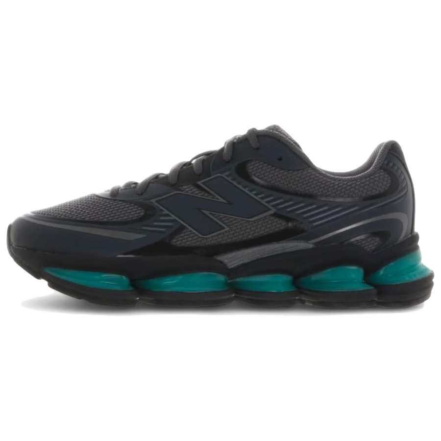 New Balance New Balance ABZORB 2000 Comfortable And Lightweight Abrasion Resistant Low top Running Shoes Unisex Gray Black