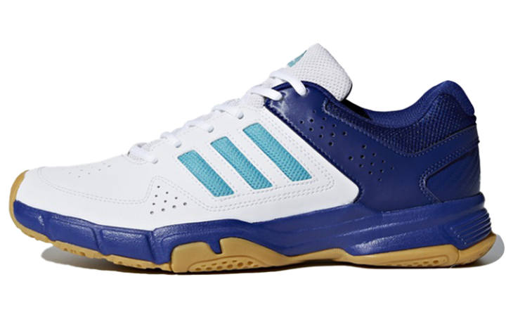 Adidas Adidas Quickforce 3.1 Trendy Slip Resistant Low top Running Shoes Men's White Blue