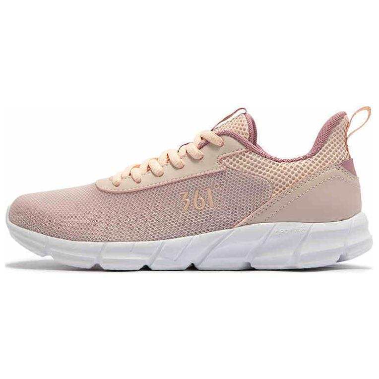 361° Cushioning Slip Resistant Low top Sprint Running Shoes Women's Pink