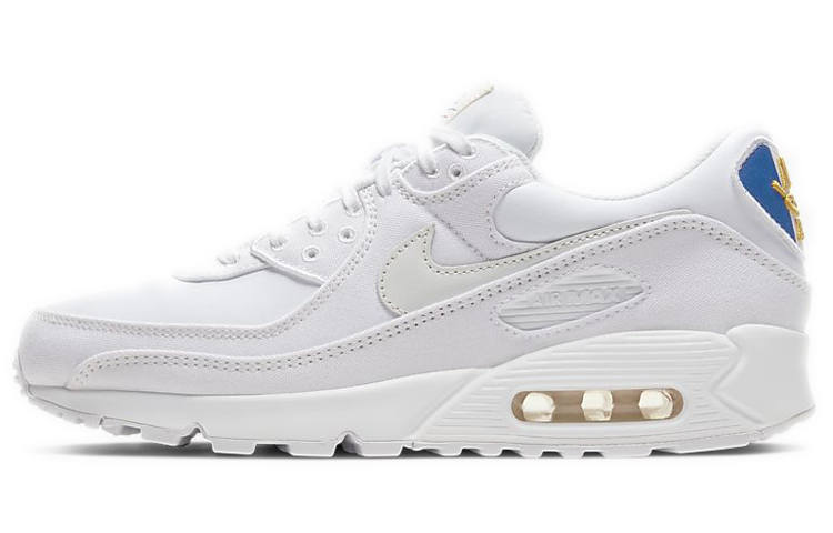 Nike Nike Air Max 90 Fabric Cushioning Abrasion Resistant Cushioning, Wear Resistant Low top Casual Running Shoes Unisex