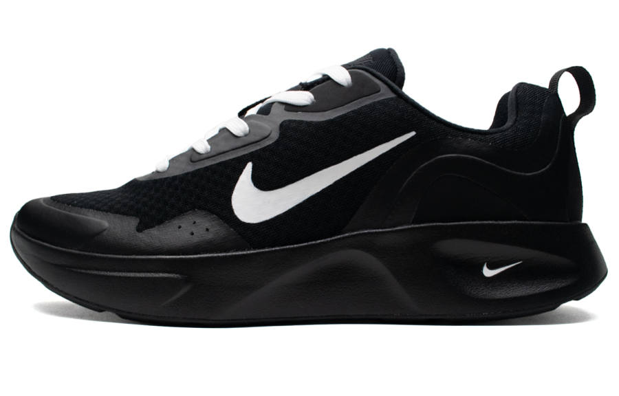 Nike Nike Wearallday Breathable Abrasion Resistant Breathable And Wear resistant Low top Running Shoes Men's Black White