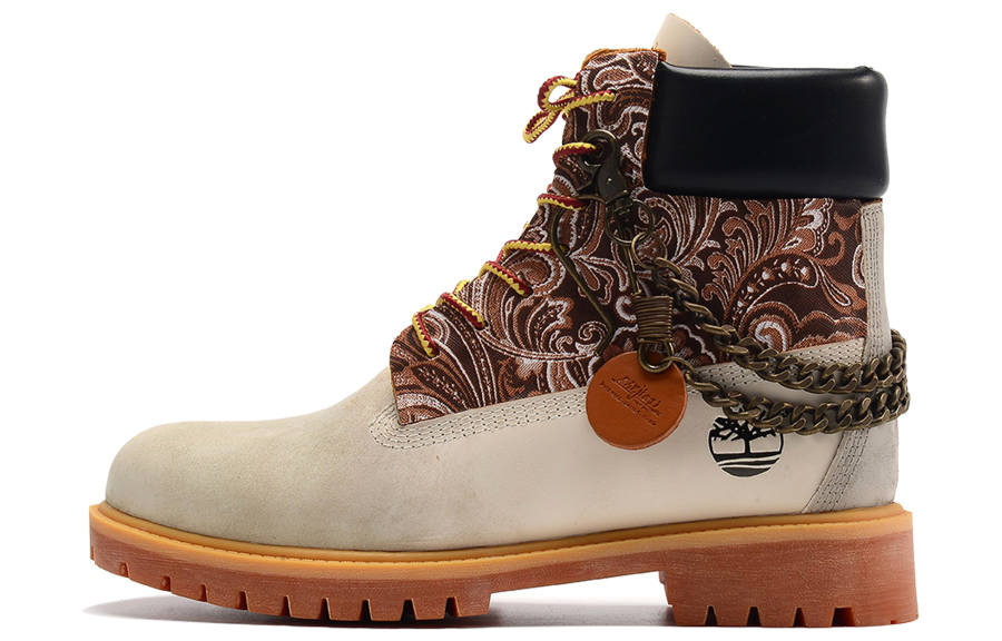 Timberland Timberland PREMIUM Thermal Abrasion Resistant Slip Resistant Short Outdoor Boots Men's Beige Brown