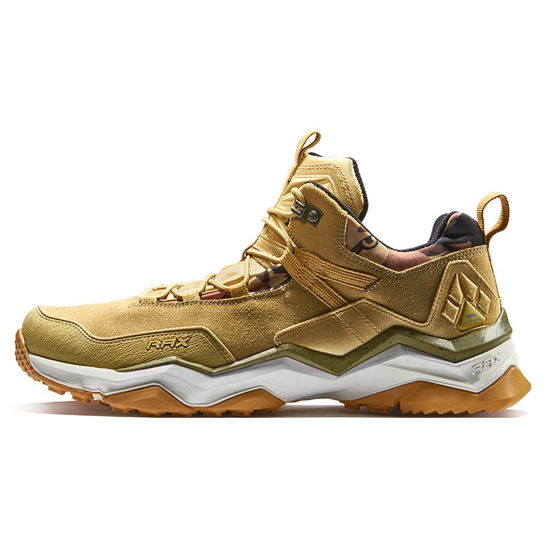 RAX Wear resistant And Lightweight Low top Outdoor Shoes Men's Light Khaki