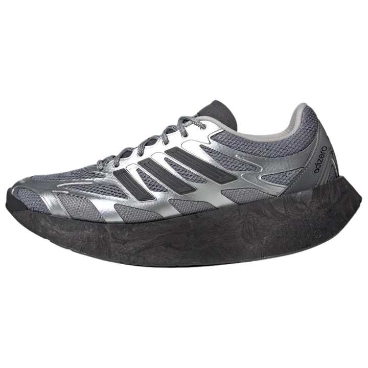 Adidas Adidas Adizero Aruku Fabric Low top Running Shoes Unisex Metallic Silver