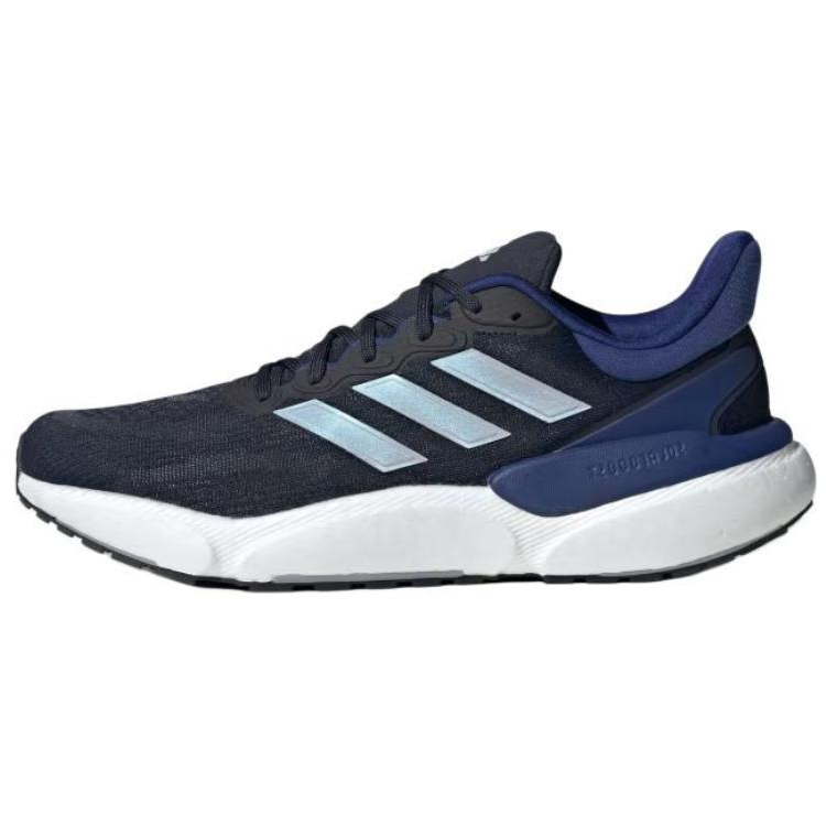 Adidas Adidas Solarboost 5 Cushioning Slip Resistant Cushioning Slip Resistant Low top Casual Running Shoes Men's Black Blue