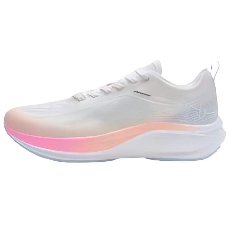 XTEP Light Wing 2.0 Comfortable Slip Resistant Slip Resistant Low top Running Shoes Women's White Pink
