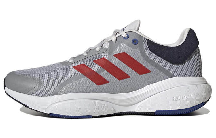 Adidas Adidas Response Comfortable Lightweight Abrasion Resistant Low top Running Shoes Gray Red