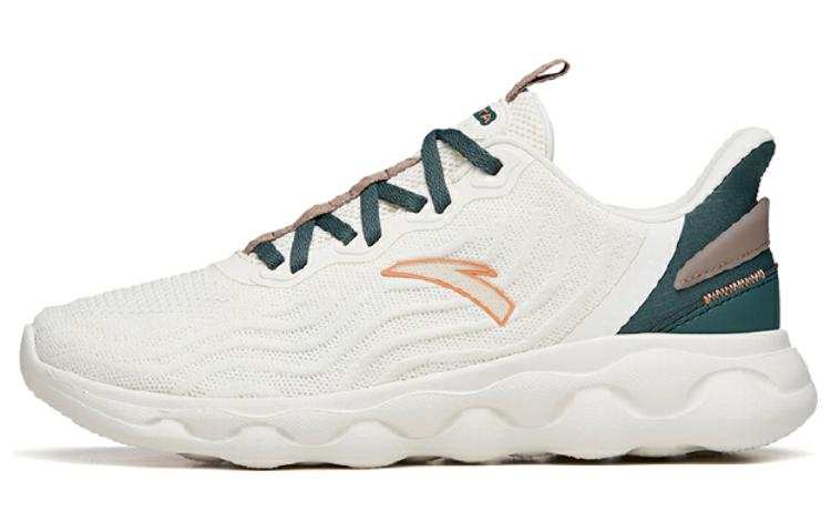 Anta Comfortable Low top Running Shoes Men's White Green
