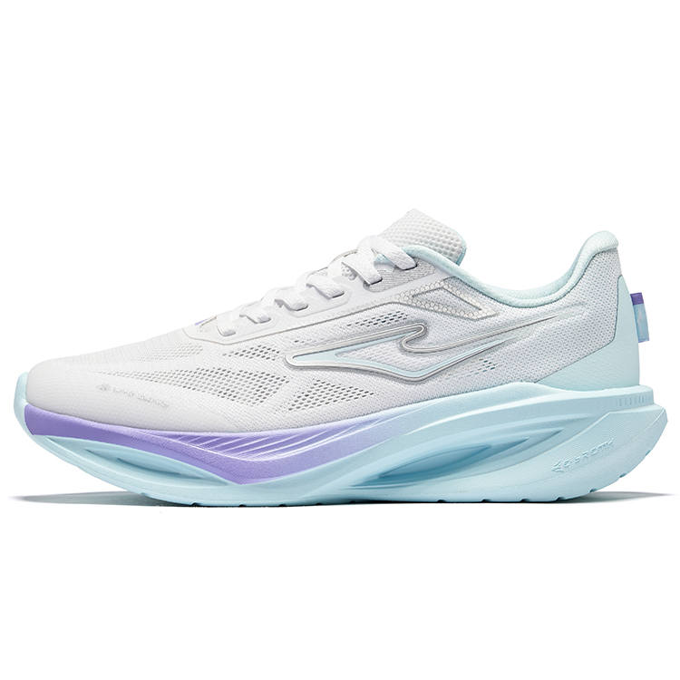 Erke Cushioning Rebound Cushioning Rebound Low top City Commuting Running Shoes Women's Erke White Tranquil Blue