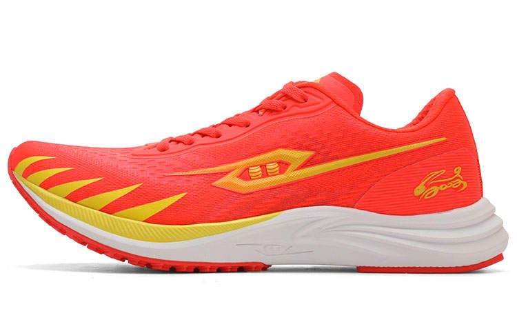 TANSHEZHE Black Horse 2.0 Mesh Low top Running Shoes Unisex China Red