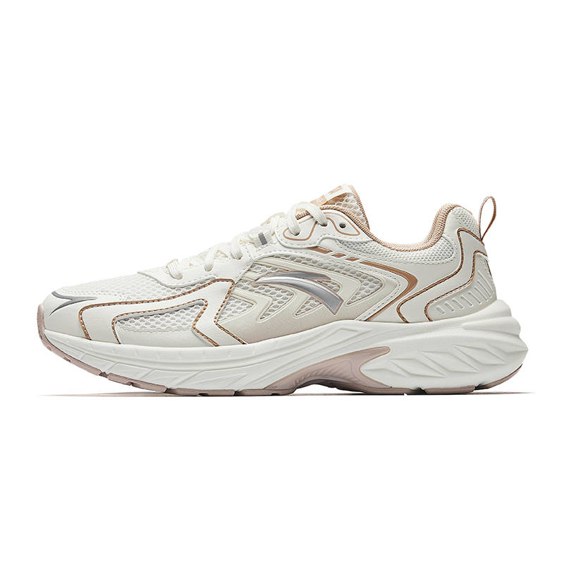 Anta Low top Casual Running Shoes Women's Ecru