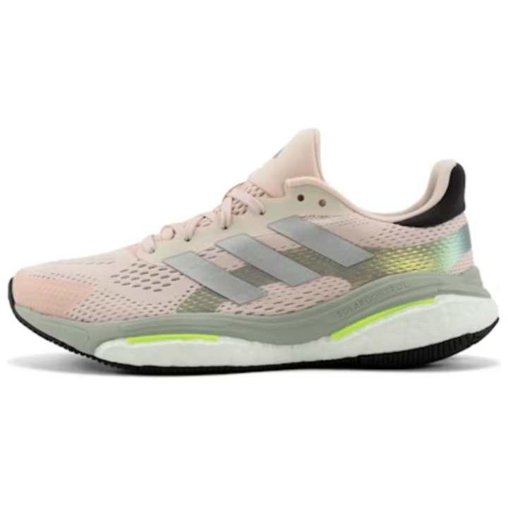 Adidas Adidas Solarcontrol Slip Resistant Abrasion Resistant Low top Running Shoes Women's Pink