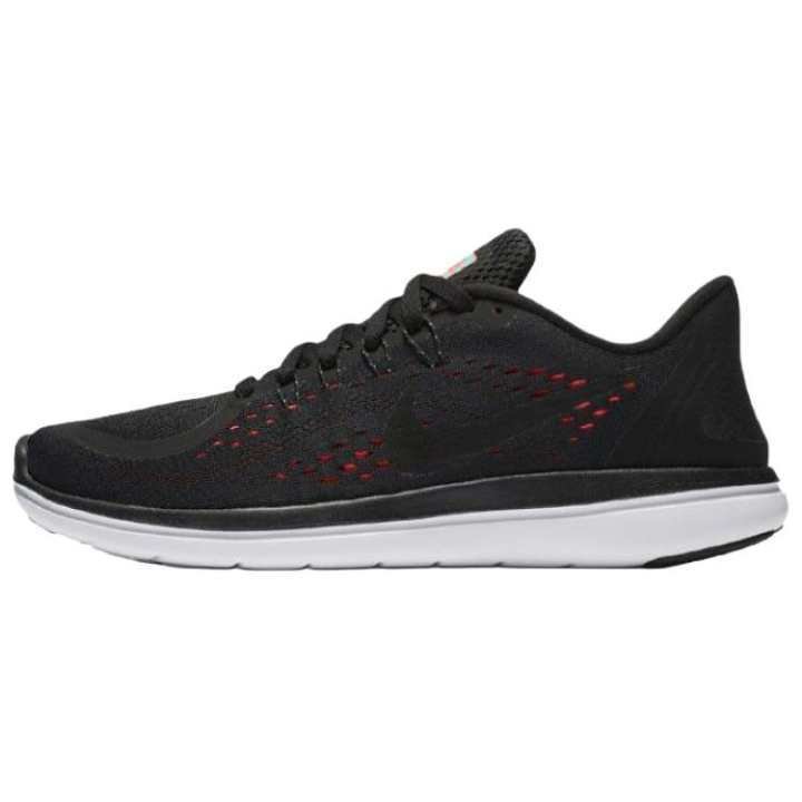 Nike Nike Flex 2017 RN Slip Resistant Abrasion Resistant Low top Running Shoes Women's Black