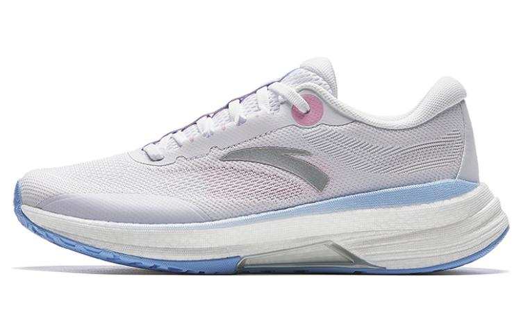 Anta Comfortable Slip Resistant, Abrasion Resistant, Lightweight Low top Running Shoes Women's Blue Pink