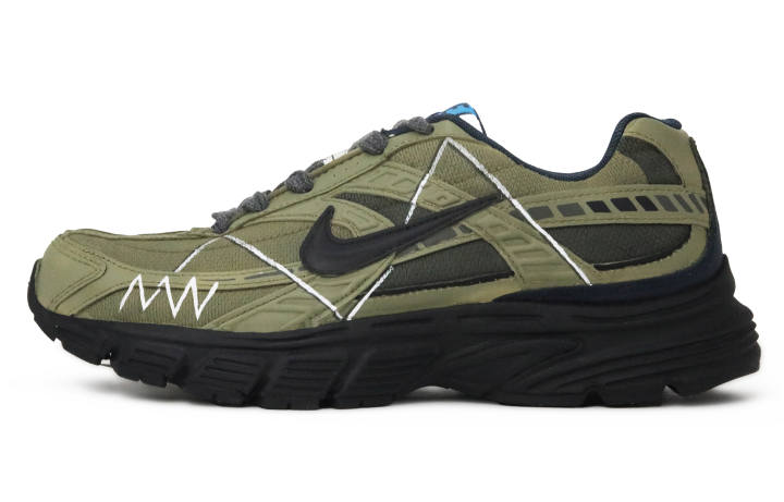 Nike Nike Initiator Abrasion Resistant Low top Running Shoes Men's Army Green