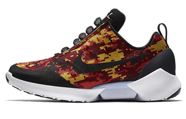 Nike Nike Hyper Adapt Slip Resistant Lightweight Non slip Lightweight Low top Marathon Running Shoes Women's Red Yellow