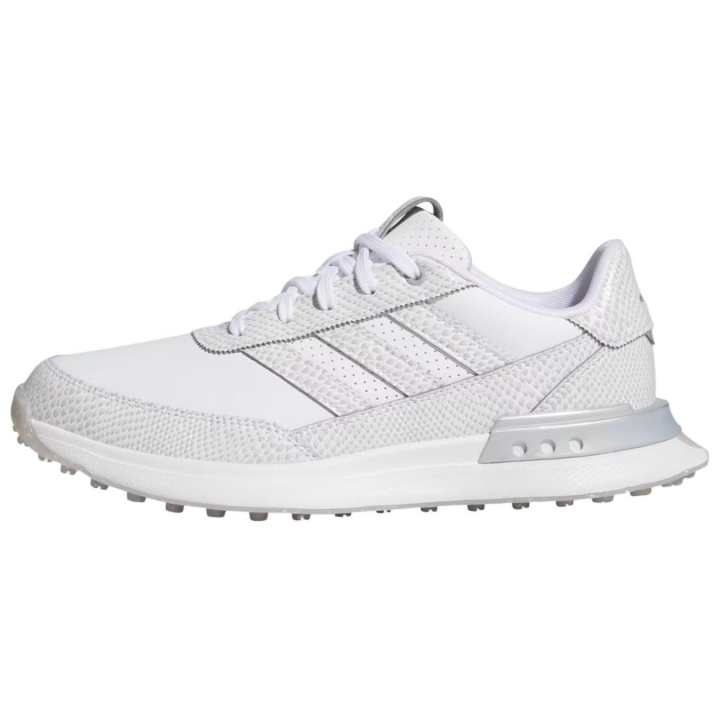 Adidas Adidas S2G 24 Leather Spikeless Golf Cloud White Silver Metallic Women's