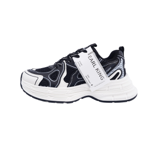EARL KING Cushioning Height Increasing Low top Chunky Sneakers Men's