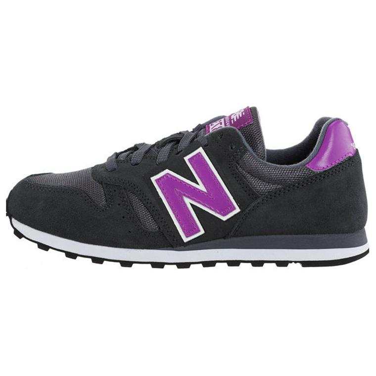 New Balance New Balance NB 373 Fabric Cushioning Abrasion Resistant Low top Running Shoes Women's Black Purple