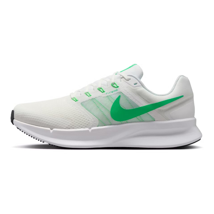 Nike Nike Run Swift 3 Abrasion Resistant Low top Casual Running Shoes Men's White Green