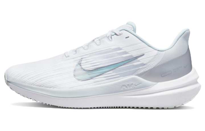Nike Nike Air Winflo 9 White Metallic Silver Women's