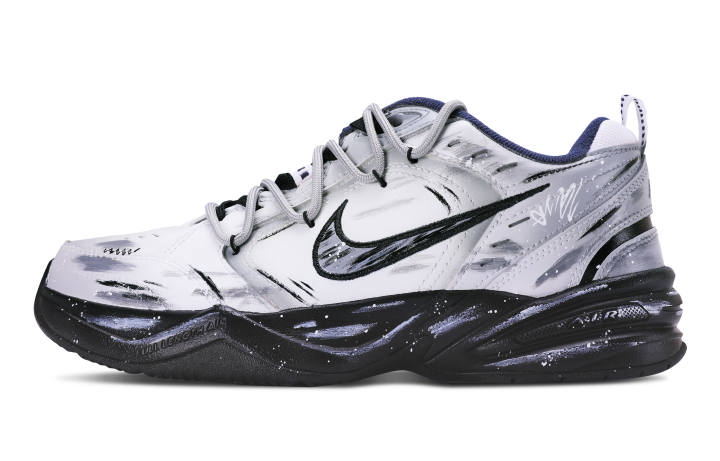 Nike Nike Air Monarch 4 Abrasion Resistant Low top Chunky Sneakers Unisex Gray