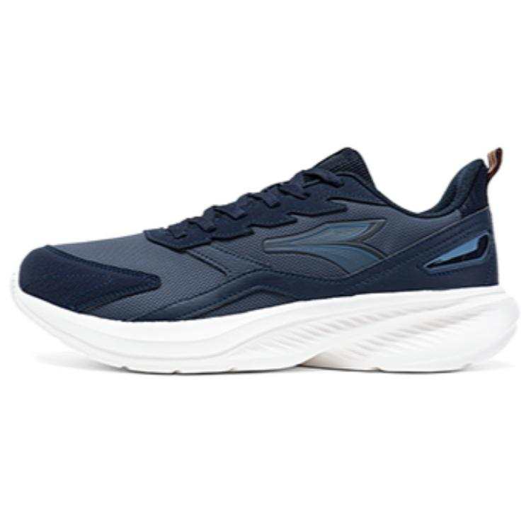 361° Mesh, Synthetic Leather Slip Resistant Abrasion Resistant Low top Running Shoes Men's Blue White