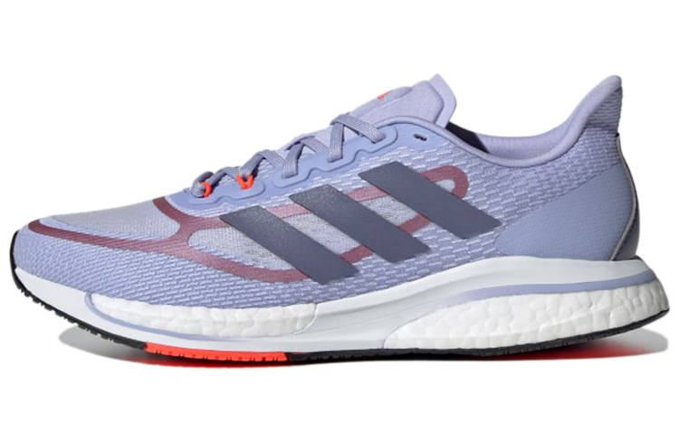 Adidas Adidas Supernova Abrasion Resistant Breathable Low top Running Shoes Women's Purple White